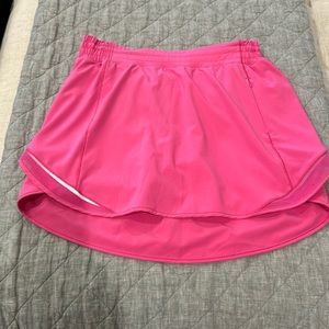 Lululemon hotty hr skirt size 8